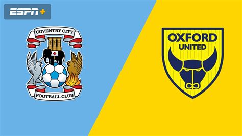 is coventry v oxford on tv